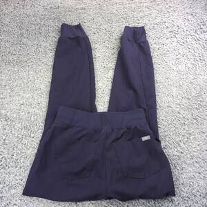 FIGS Pants Adult Extra Small Purple Cargo Scrub Tech Collection Medical Nurse
